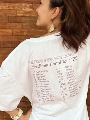 Book One Tour T-Shirt now available! - chelsiang.com